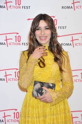 Rome Fiction Fest, Red Carpet Immature . Pictured: Sabrina Impacciattore Scervino dress jewelry Coco  Copyright: xLennyx xIPAx