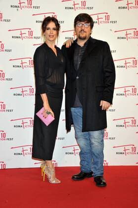 Rome Fiction Fest, Red Carpet Immature . Pictured: Richy Memphis, irene Ferri  Copyright: xLennyx xIPAx