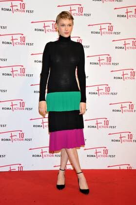 Rome Fiction Fest, Red Carpet Immature . Pictured: Caterina Shulha  Copyright: xLennyx xIPAx