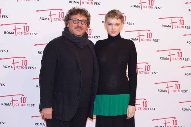 Italy: Immaturi – La Serie Red Carpet Producer Marco Belardi and Caterina Shulha arrive on the red carpet for Immaturi – La Serie during the 2016 Rome Fiction Fest  BarbaraxComo