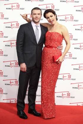 Roma Fiction Fest 2016, The Space Cinema Moderno. Red carpet Immature-Series . Pictured: Charlie Weber and Bellamy Young  Copyright: xMarcoxProvvisionatox xIPAx