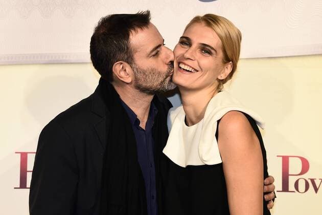 Db Milano 12 12 2016 - red carpet film Poveri ma ricchi - Fausto Brizzi-Claudia Zanella 