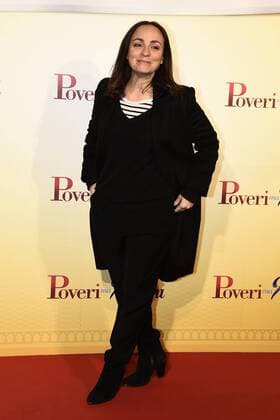 Db Milano 12 12 2016 - red carpet film Poveri ma ricchi - Camila Raznovich 