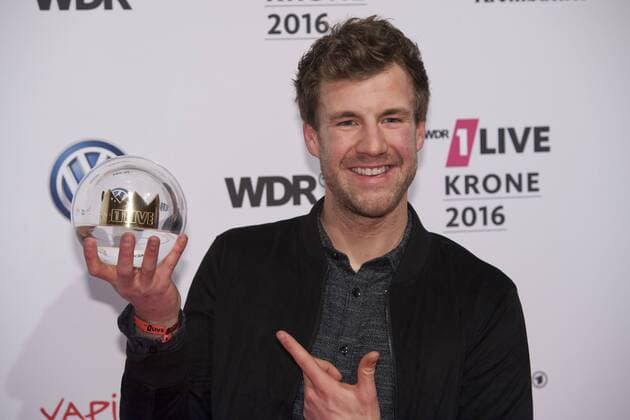 Luke MOCKRIDGE, Comedian, Preistraeger in der Kategorie Comedy-Krone , EinsLive Krone Verleihung am 01.12.2016 in B o c h u m Deutschland