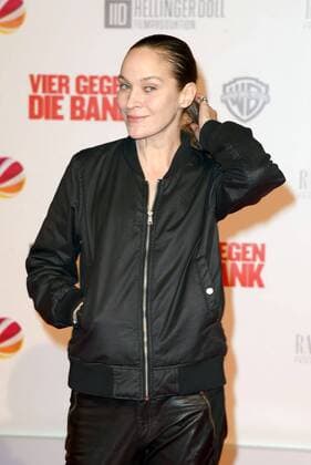 Jeanette Hain Weltpremiere von Vier gegen die Bank im CineStar im Sony Center in Berlin am 13.12.2016