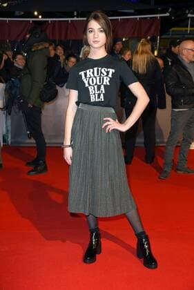 Lisa Marie Koroll Weltpremiere von Vier gegen die Bank im CineStar im Sony Center in Berlin am 13.12.2016
