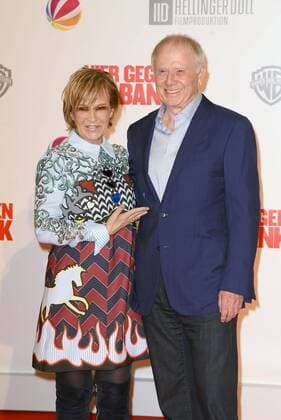 Wolfgang Petersen mit Ehefrau Maria Borgel-Petersen Weltpremiere von Vier gegen die Bank im CineStar im Sony Center in Berlin am 13.12.2016