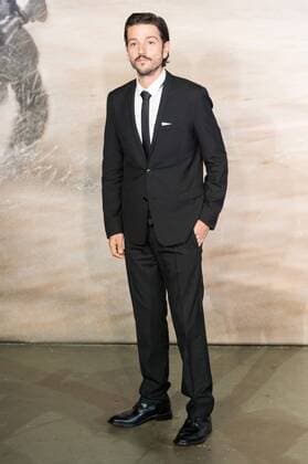 December 13, 2016 - London, London, UK - DIEGO LUNA attends the launch of Rogue One: A Star Wars Story. The film follows a group of unlikely heroes banding together on a mission to steal the plans to the Death Star, the Empire s ultimate weapon of destruction. This key event in the Star Wars timeline brings together ordinary people who choose to do extraordinary things, and in doing so, become part of something greater than themselves. London, UK. London UK  - ZUMAl94_ 20161213_zaf_l94_079