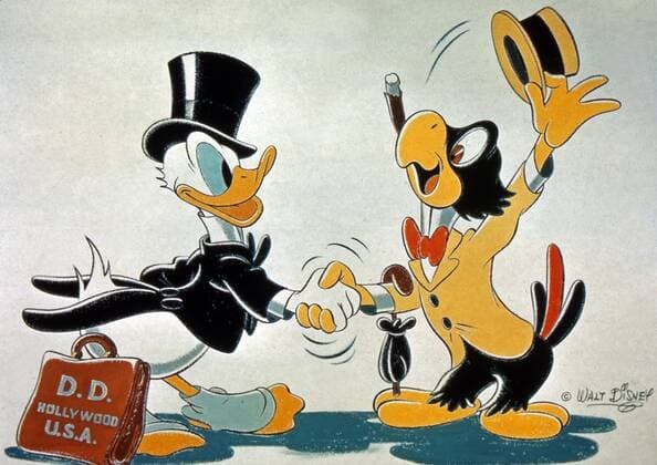 The Three Caballeros, USA 1944, aka: Drei Caballeros, Regie: Norman Ferguson, Darsteller: Donald Duck trifft Jose Carioca (Trickfiguren) Copyright: IFTN UnitedArchives03578