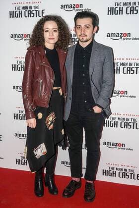 Welsh actor Craig Roberts and his girlfriend attend The Man in the High Castle Season 2 European Premiere at Curzon Bloomsbury, London. DECEMBER 14th 2016  SLIx163863