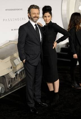 Michael Sheen & Sarah Silverman PASSENGERS FILM PREMIERE Los Angeles Patrick Rideaux PicturePerfect