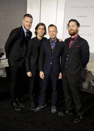 Imagine Dragons PASSENGERS FILM PREMIERE Los Angeles Patrick Rideaux PicturePerfect