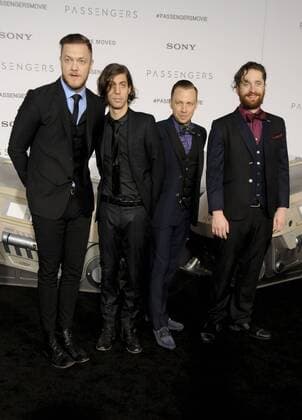 Imagine Dragons PASSENGERS FILM PREMIERE Los Angeles Patrick Rideaux PicturePerfect