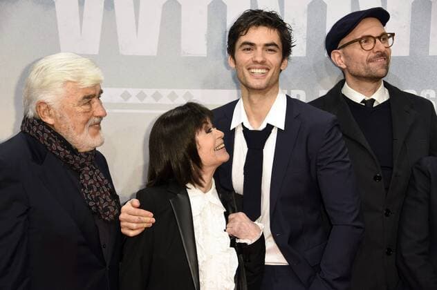 Mario Adorf, Marie Versini, Nik Xhelilaj und Philipp Stölzl bei der Premiere des Fernsehfilms Winnetou - Eine neue Welt im Delphi Filmpalast. Berlin, 14.12.2016 Foto:xF.xKernx xFuturexImage