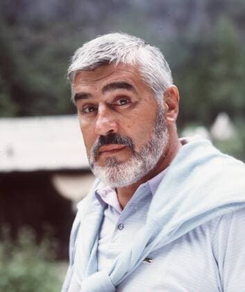 Schauspieler Mario Adorf als Major Lupo in der TV Mini-Serie Mino, 1986. German actor Mario Adorf as Lupo in TV series Mino, 1986. Copyright: IFTN UnitedArchives041111970