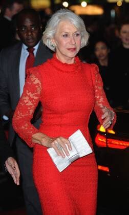 December 15, 2016 - London, England, United Kingdom - Helen Mirren attends the European Premiere of Collateral Beauty at VUE Cinema. London United Kingdom - ZUMAs147 20161215_zap_s147_037