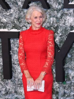 . 15 12 2016. London, United Kingdom. Dame Helen Mirren attends Collateral Beauty European film premiere. Drama about a man whose life is flipped upside down after a tragedy sends him into a deep depression.  xNilsxJorgensenx xi-Imagesx IIM-14040-0020