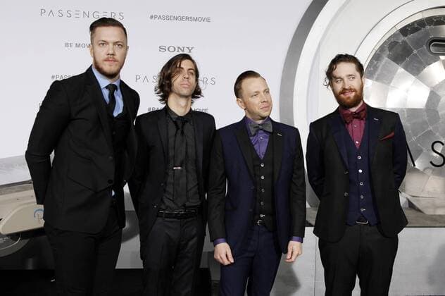 Imagine Dragons bei der Premiere des Kinofilms Passengers im Regency Village Theatre, Westwood. Los Angeles, 14.12.2016 Foto:xD.xBedrosianx xFuturexImage
