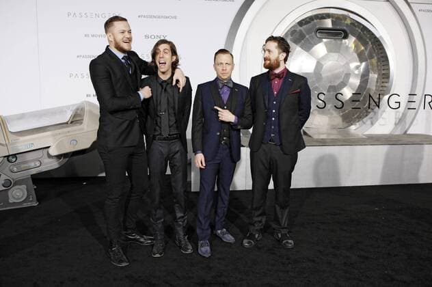 Imagine Dragons bei der Premiere des Kinofilms Passengers im Regency Village Theatre, Westwood. Los Angeles, 14.12.2016 Foto:xD.xBedrosianx xFuturexImage