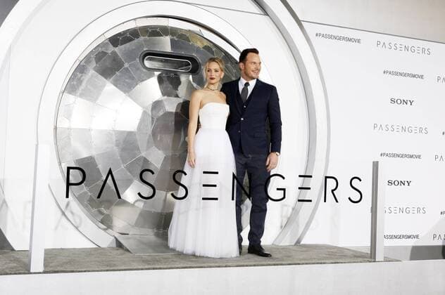 Jennifer Lawrence und Chris Pratt bei der Premiere des Kinofilms Passengers im Regency Village Theatre, Westwood. Los Angeles, 14.12.2016 Foto:xD.xBedrosianx xFuturexImage
