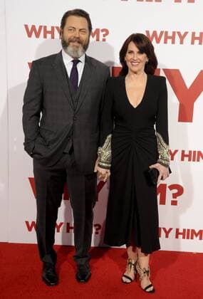 Megan Mullally & Nick Offerman WHY HIM? FILM PREMIERE Los Angeles Patrick Rideaux PicturePerfect