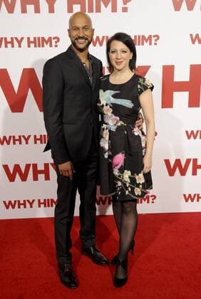 Keegan-Michael Key & Elisa Pugliese WHY HIM? FILM PREMIERE Los Angeles Patrick Rideaux PicturePerfect
