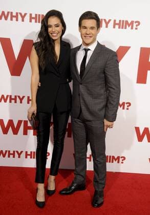 Adam Devine & Chloe Bridges WHY HIM? FILM PREMIERE Los Angeles Patrick Rideaux PicturePerfect