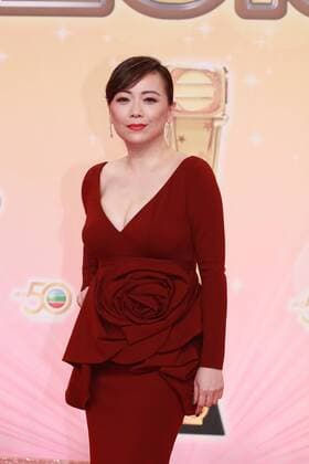 HONG KONG, CHINA - DECEMBER 18: Actress Sheren Tang Shui-man attends the 2016 TVB Anniversary Awards on December 18, 2016 in Hong Kong, China.  CFP497275869