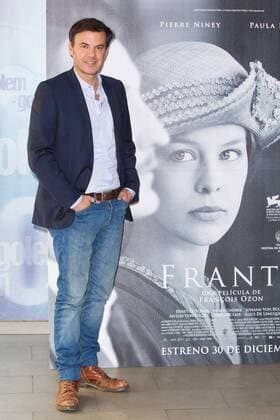 Francois Ozon attends at the premiere of the flim Frantz in Madrid, Spain. december 19, 2016.  (20161219006)