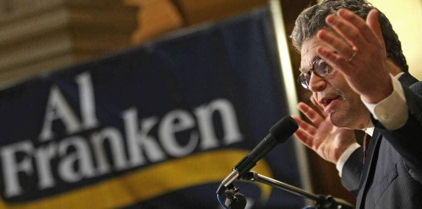Mar 25, 2008 - St. Paul, Minnesota, USA - U.S. Senate candidate AL FRANKEN speaks during a rally at the State Capitol rotunda.  - ZUMAran5 20080326_zaf_m42_013