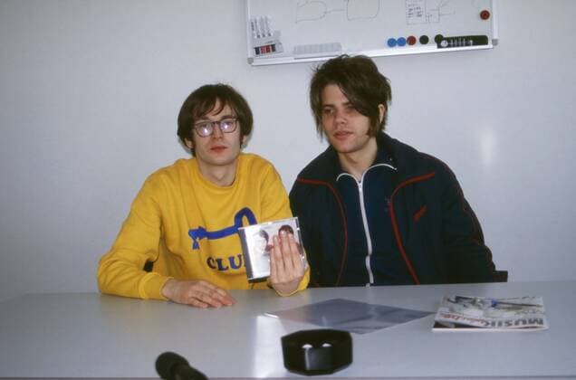 Die deutsche Band Tocotronic aus Hamburg, Deutschland 1990er Jahre. Hamburg based German band Tocotronic , Germany 1990s. Copyright: TBM UnitedArchives201704