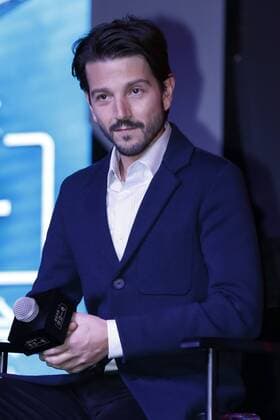 BEIJING, CHINA - DECEMBER 21: Mexican actor Diego Luna attends the press conference of film Rogue One: A Star Wars Story on December 21, 2016 in Beijing, China.  CFP497374520