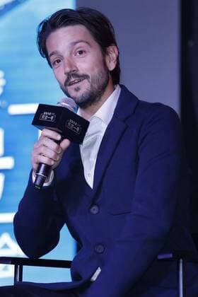 BEIJING, CHINA - DECEMBER 21: Mexican actor Diego Luna attends the press conference of film Rogue One: A Star Wars Story on December 21, 2016 in Beijing, China.  CFP497374521