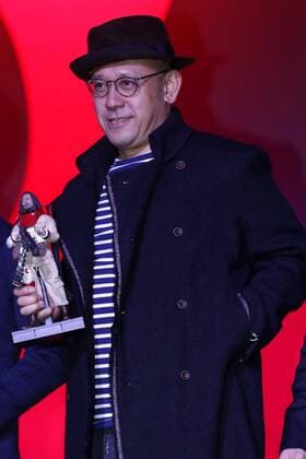 BEIJING, CHINA - DECEMBER 21: Actor Jiang Wen attends the press conference of film Rogue One: A Star Wars Story on December 21, 2016 in Beijing, China.  CFP497374525