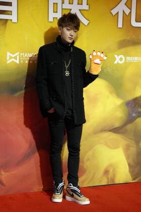 BEIJING, CHINA - DECEMBER 22: Singer and actor Huang Zitao attends the premiere of director Ding Sheng s film Railroad Tigers on December 22, 2016 in Beijing, China.  CFP497394486