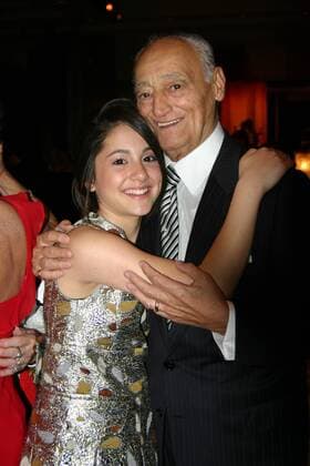 Jul 29, 2014 - Boca Raton, Florida, U.S. - EXCLUSIVE - The Grandfather of singer Arian Grande has died after battling with cancer. Pictured: September 24, 2007 - Boca Raton, Florida, U.S. - ARIANA GRANDE seen here with her Grandfather FRANK GRANDE at the Boca West Country Club, Boca Raton. Ariana Grande (born June 26, 1993), is an American actress and singer-songwriter. She grew up in Boca Raton, Florida where she attended North Broward Preparatory School. Grande made her acting debut in 2008, playing the role of Charlotte in 13 on Broadway. In March 2013, Grande reached mainstream success after The Way from her debut studio album, Yours Truly (2013), became a top ten hit on the Billboard Hot 100. - ZUMAm141 20080101_rua_m141_121