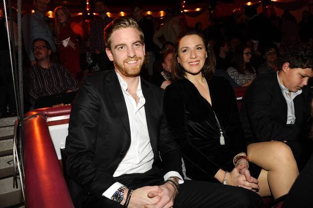 Simone Ballack mit Freund Florian Streifeneder 1. Winterpremiere von Zirkus Krone Manege Krone-Haupthaus München 25. Dezember 2016
