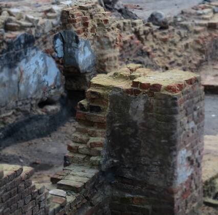 Ausgrabungen auf der Fischerinsel, Archäologie, Geschichte,Mitte,Siedlungskern von Alt-Cölln