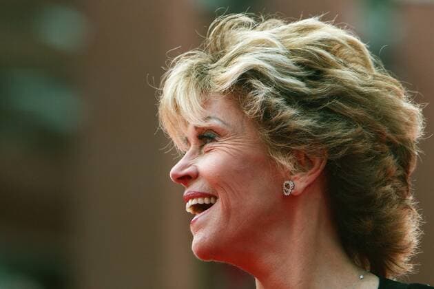 Oct 22, 2007 - Rome, Italy - JANE FONDA on the red carpet for Actors Studio, stars of the 70 s during the Rome Film Festival 2007. - ZUMAi15_ 20071022_rnn_i15_046