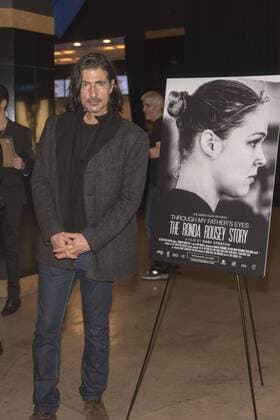 Billy Wirth attends at The Ronda Rousey Story film premiere December 30, 2016 in Chinese Mann Theater, Hollywood, California. USA - 2016 - The Ronda Rousey Story film premiere in Hollywood, CA.  Copyright: xEugenexPowersxPhotographyx
