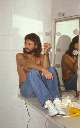 June 26, 2007 - BEE GEES BACKSTAGE-BARRY GIBB. BOB SHERMAN- 1979 - ZUMAg49_ 20070626_gaf_g49_020