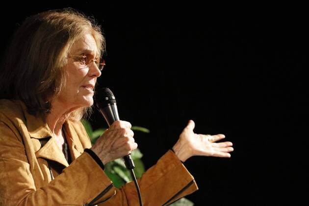 Berühmte Feministinnen, Gloria Steinem October 1, 2016 - Milford, PA, USA - Gloria Steinem Addressing Audience at Writers Festival Milford USA - ZUMAk135 20161001_zap_k135_018