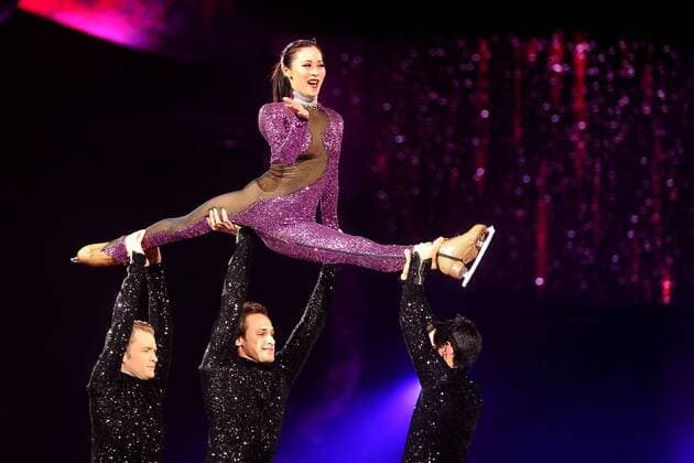Holiday on Ice Show Time . Eiskunstläuferin Lisa Mochizucki während der Premiere der Holiday on Ice Show Time am 05.01.2017 in der Festhalle Frankfurt Main.