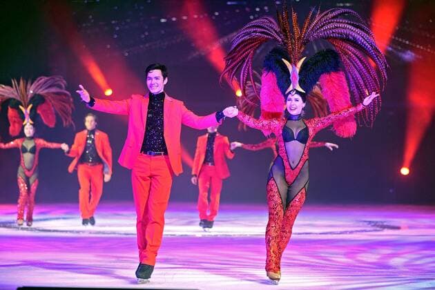 Holiday on Ice Show Time . Premiere der Holiday on Ice Show Time am 05.01.2017 in der Festhalle Frankfurt Main.