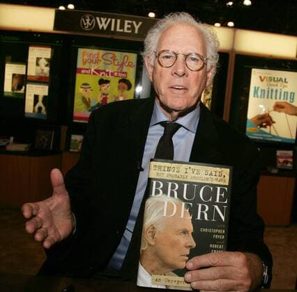 Jun 02, 2007 - New York, NY, USA - Author actor BRUCE DERN promotes his new book Things I ve Said, But Probably Shouldn t Have: An Unrepentant Memoir at the BookExpo America 2007 trade show held at the Jacob Javits Convention Center. - ZUMAk03_ 20070602_nan_k03_017
