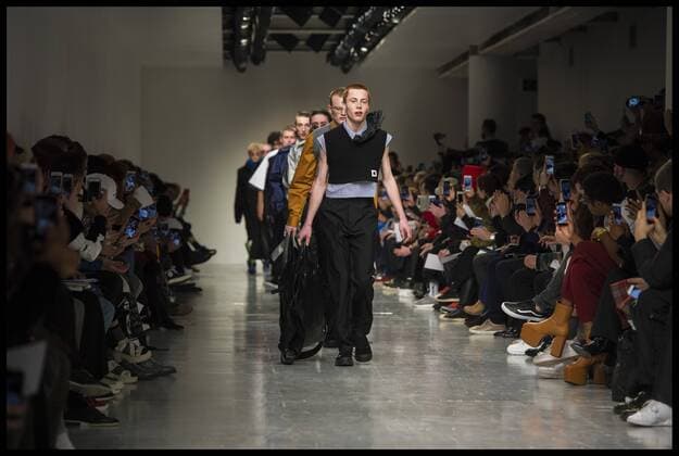 . 06 01 2017. London, United Kingdom. London Fashion Week Men s Xander Zhou at the BFC Showspace on The Strand, London, UK.  xBenxStevensx xi-Imagesx IIM-14117-0005