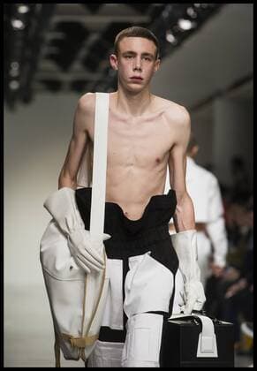 . 06 01 2017. London, United Kingdom. London Fashion Week Men s Xander Zhou at the BFC Showspace on The Strand, London, UK.  xBenxStevensx xi-Imagesx IIM-14117-0009
