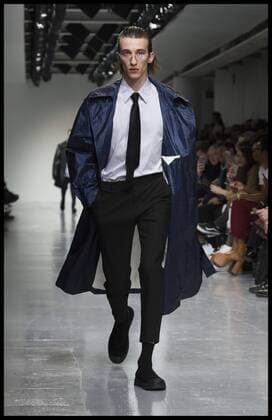 Bilder des Tages . 06 01 2017. London, United Kingdom. London Fashion Week Men s Xander Zhou at the BFC Showspace on The Strand, London, UK.  xBenxStevensx xi-Imagesx IIM-14117-0020