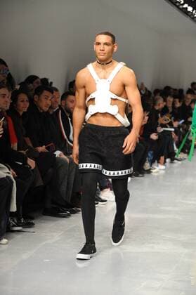 Liam Hodges Catwalk Show during London Fashion Week Men s Show on The Strand. JANUARY 6th 2017  TSTx1716