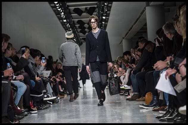 . 07 01 2017. London, United Kingdom. London Fashion Week Men s 2017. Fashion designer, Oliver Spencer on display at the BFC Show Space, The Strand, London, UK.  xBenxStevensx xi-Imagesx IIM-14124-0005